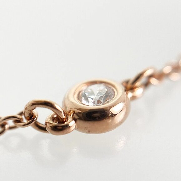 TIFFANY&Co. By The Yard Rose gold diamond Bracelet - Picture 3 of 15